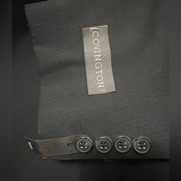 Covington Suit Separates (Jacket and Vest) — Black, BNWT, Size 50R - Picture 2 of 10